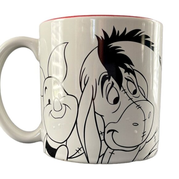 Vintage Disney Winnie the Pooh & Friends16 oz Ceramic Coffee Mug - Picture 3 of 9